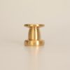 solid brass candle holder