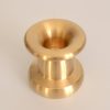 solid brass candle holder
