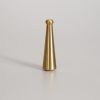 solid brass cord pull handle with conical shape