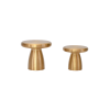 solid-brass-cupboard-knob-mushroom solid brass cupboard knob with a mushroom shape.