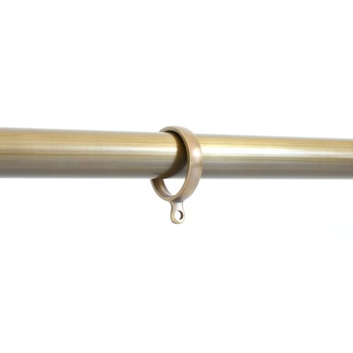 solid brass curtain ring antique finish