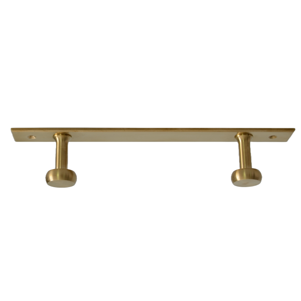 solid brass double wall hanger hook