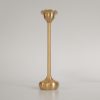 Brass Dinner Candle Holder - Tall Stem